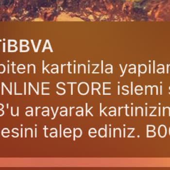 Garanti BBVA Kartımdan Apple Store Adıyla Onayım Olmadan Para Çekildi