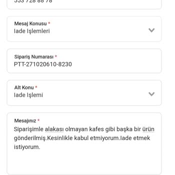PttAVM Farklı Görselle Aldatmaca Ürün Satıldı