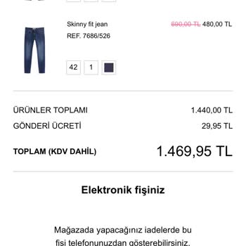 Pull And Bear Alışveriş İptali Yaptı