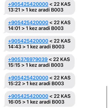 Vodafone Rahatsız Edici Aramaları Sürekli Günlerdir