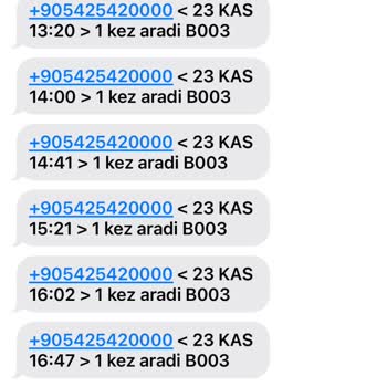 Vodafone Rahatsız Edici Aramaları Sürekli Günlerdir