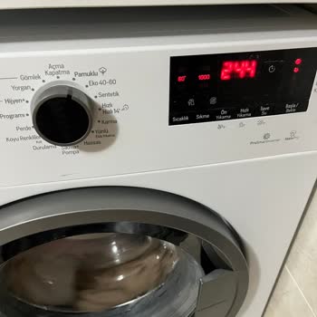 Arçelik Çamaşır Makinesi Düzgün Yıkamıyor Süre Uzatıyor!