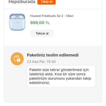 hepsiJET Kuryeniz Hem Teslimat Yapmıyor Hem De Sizi Yanlış Yönlendiriyor