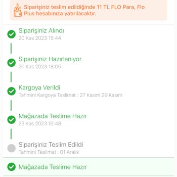 FLO Ayakkabı Teslim Sorunu Var