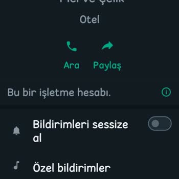 WhatsApp Hattı Kullanımı