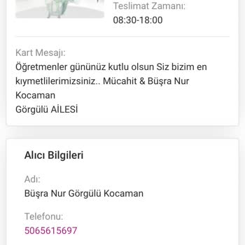 Çiçek Market Teslim Edildi Mesajı Gelen Ama Gelmeyen Çiçek