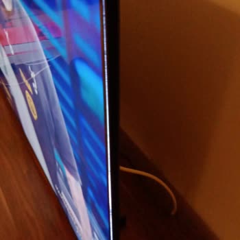 Samsung TV LCD Ekranın Panelden Ayrılması