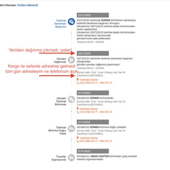 MNG Kargo Bir Kargo Şirketi Teslimatı Konusunda Yaşanan Sorunlar