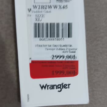 Wrangler İndirim Çadırı Hayal Kırıklığı