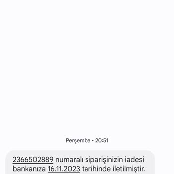Nays Harcamamı Sildi Ve Paramı İade Etmedi