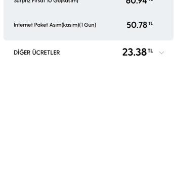 Turkcell İnternet Paket Aşım