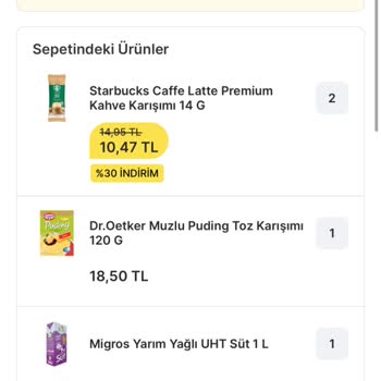Migros Hemen Siparişimde Çiğnenmiş Sakız Cıktı