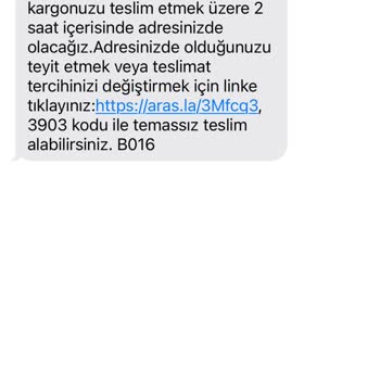 Koçtaş Aras Kargo Teslimat Sorunu Falan Filan