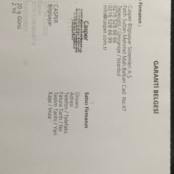 Sistem Bilişim Garantili Bilgisayara Ücret Talep