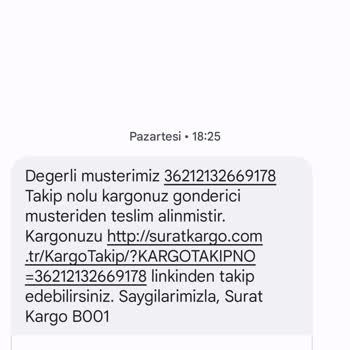 Sürat Kargo Kargom Nerede Elime Ulaşmadı