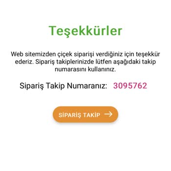 Çiçek Market Siparişim Teslim Edilmedi