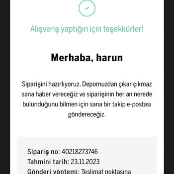 Bershka Ürün Alımında Mağduriyet