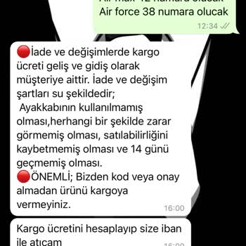 Marka Outlet Online Markaoutlet Online Değişim Kargo Ücretini Müşteriye Ödetiyor