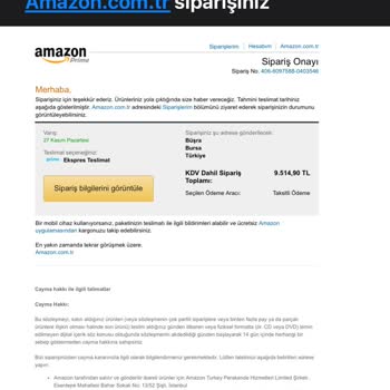 Amazon Ürünümü Göndermiyor Siparişlerimde Görünmüyor