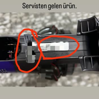 Dyson V10 Süpürgemde Servis Mağduriyeti