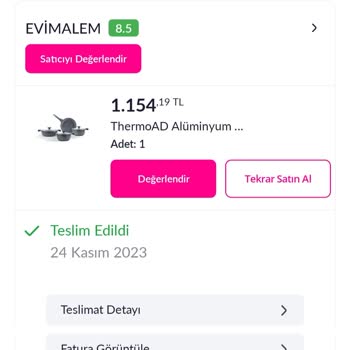 Pazarama Online Da Teslim Alınmamış Ürün, Teslim Edilmiş Gözüküyor.