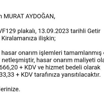 Moov / Getir Araç