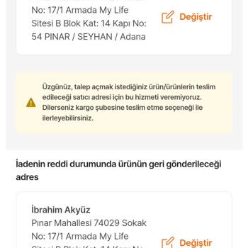 Hepsiburada Rıza Ve İznim Olmadan Satın Alımlarımın Teslimi Hakkında