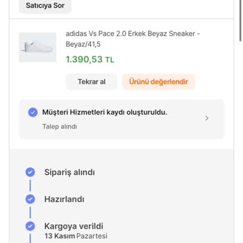 Hepsiburada Ürünü Elime Ulaşmadı