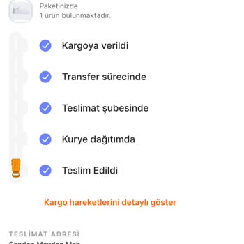 Hepsiburada Ürünü Elime Ulaşmadı