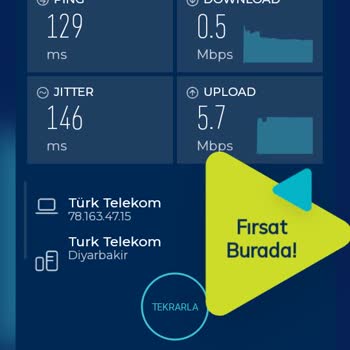 Türk Telekom Sözleşme Hızını Vermiyor