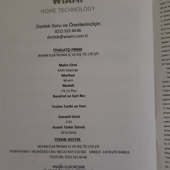 Wiami Müşteri Hizmetleri İlgisiz Ürünlerinin Arkasında Değiller