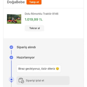 Hepsiburada Teslimat Sorunu Yaşıyorum