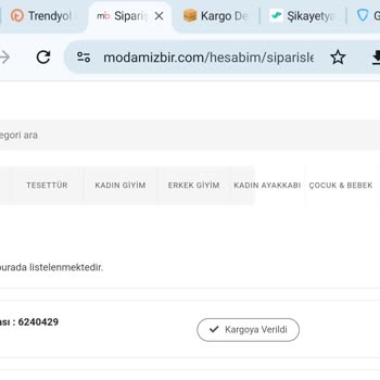 Kargom Sende Teslimat Yapmadı