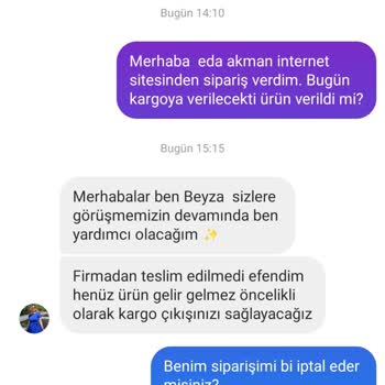Su Butik - Seda Tutulmaz Ürün Gelmedi. Para İade Etmediler