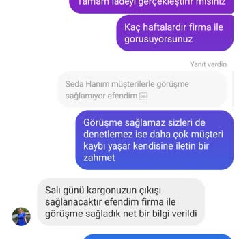 Su Butik - Seda Tutulmaz Ürün Gelmedi. Para İade Etmediler