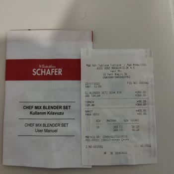 A101 Schafer Markalı Blender Seti