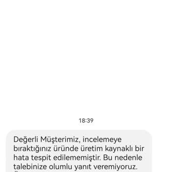 Deichmann Ürününün Arkasında Durmayan Mağaza