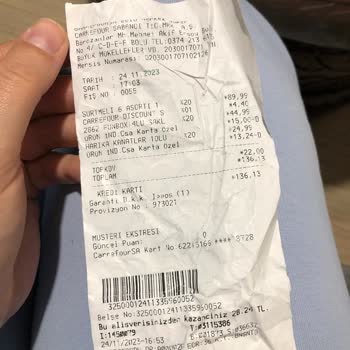 Carrefour SA Kasiyerin Yanlış Ayıp Davranışı