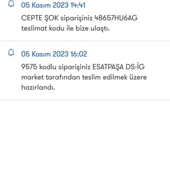 Şok Marketler Teslim Edilmeyen Ürün