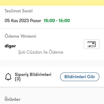 Şok Marketler Teslim Edilmeyen Ürün