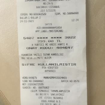 Aras Kargo Ve Mavi Kargo Adlı Sahte Gönderici