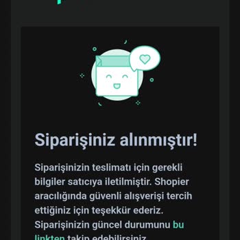 Shiny Force Sweatim 7 Gün Oldu Kargoya Verilmedi