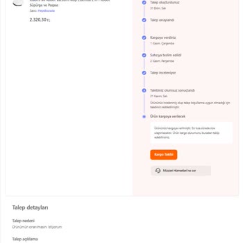 Hepsiburada Garantili Ürünü Tamir Etmiyor, Değiştirmiyor