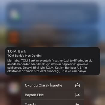 Tom Bank İzinsiz Üyelik