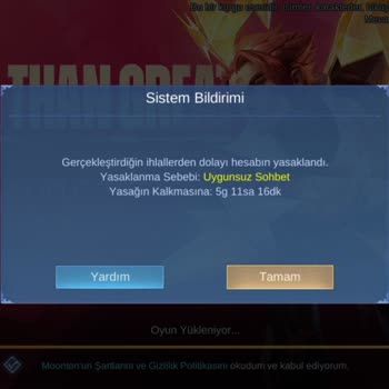 Mobile Legends Küfür Hakaret Yok Ama Bir Hafta Ban Yedim.
