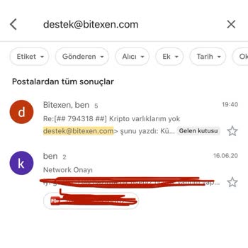 Bitexen Hesap İşletim Ücreti Adı Altında Kripto Varlıklarıma El Koydu