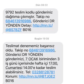 MNG Kargo Personeli Trafik Cezası Yerim Diye Adrese Kargo Getirmiyor