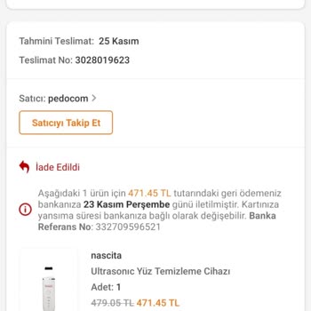 Trendyol Fiyat Artışı Sonrası İptal Edilen Ürün Şikayeti