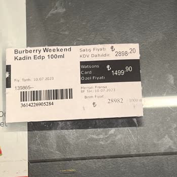 Watsons Etiket Fiyatı İle Kasadaki Fiyat Aynı Değil