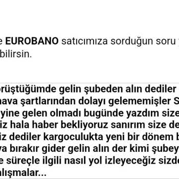 Aras Kargo Tramvay Şube Şikayet